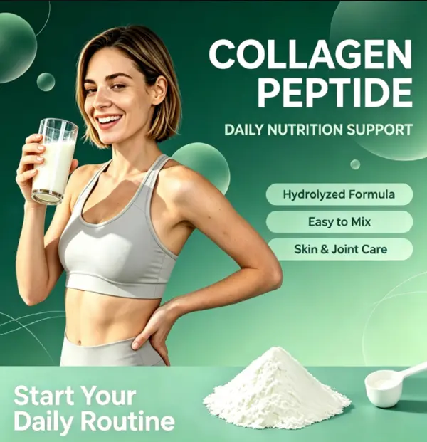 NZEN Unflavored Multi Collagen Peptides: Hydrolyzed Type I-X Collagen + Hyaluronic Acid, Biotin & Vitamin C