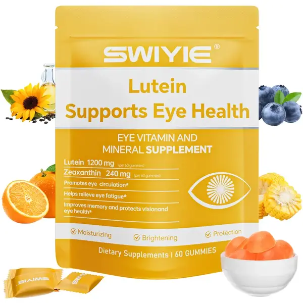 Swiyie Lutein & Zeaxanthin Gummies, 60 Gummies