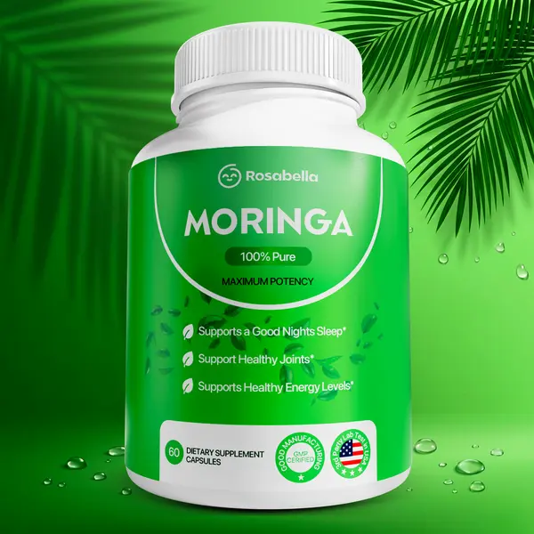 2 x Rosabella Moringa Capsules (800mg) for Immune