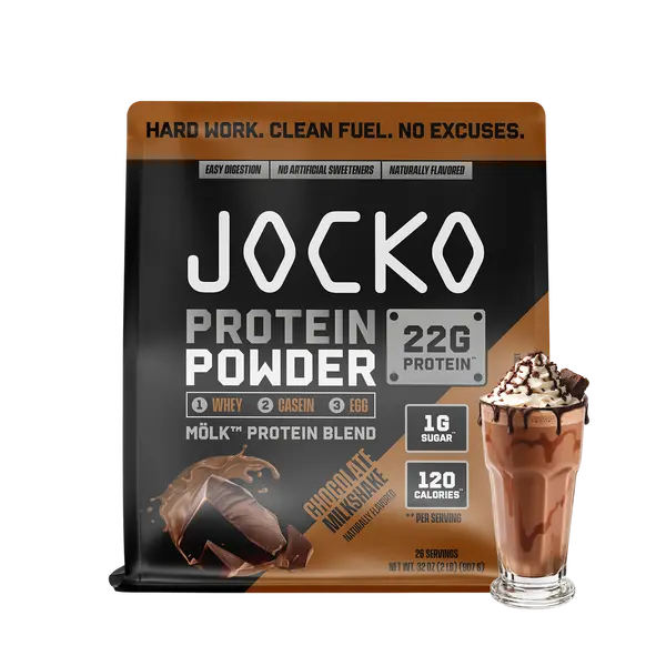 Jocko MÖLK Whey Protein Powder with Probiotics, 22g