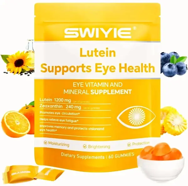 Swiyie Lutein & Zeaxanthin Gummies, 60 Gummies