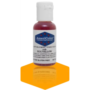 AmeriColor, Egg Yellow, .75 Ounce, Soft Gel Paste Food Color