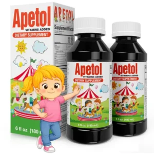 APETOL Edible Zinc-Infused Vitamin Liquid Dietary Supplement, 2 Pack