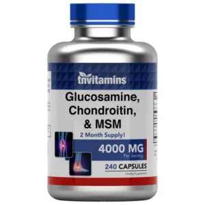 Glucosamine, Chondroitin, & MSM (4000 MG, 240 Capsules
