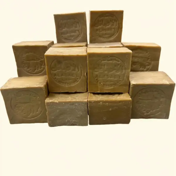 4 Pack Handmade Aleppo Soap 20% Laurel Oil & Olive Oil Natural Soap Bars
