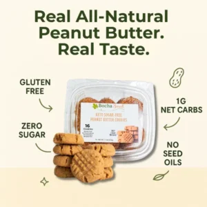 BochaSweet Keto Peanut Butter Cookies, 1 Pack