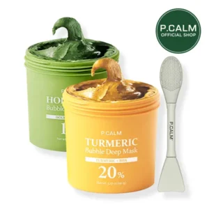 P.CALM Turmeric Bubble Deep Mask, 180g