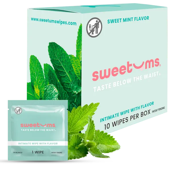 Sweet Mint Intimate Wipes