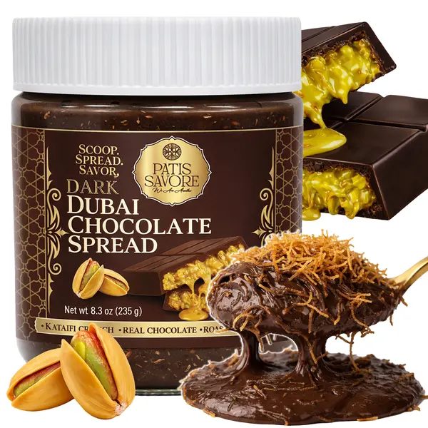 Dubai Dark Chocolate Spread Jar, 8.3oz