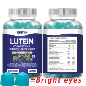 Lutein & Zeaxanthin Gummies, 60 Gummies
