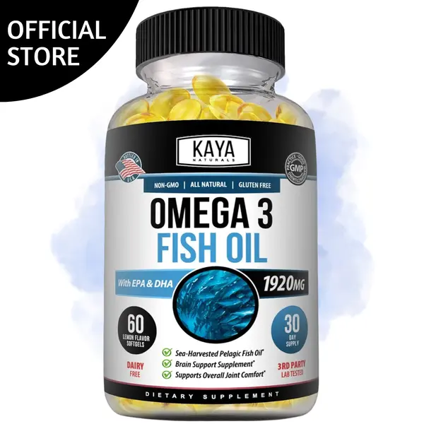 Kaya Naturals Omega-3 Fish Oil